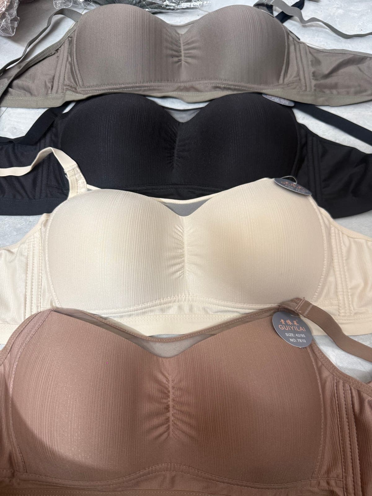 Net With Foam Soft Bra 1